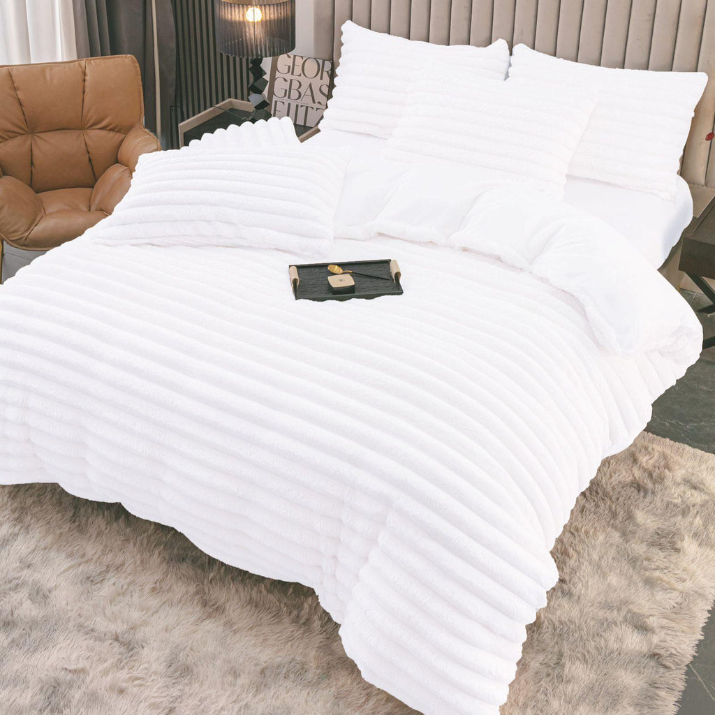 Set çarçafësh plishi cotex