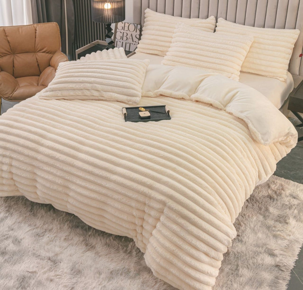 Set çarçafësh plishi cotex