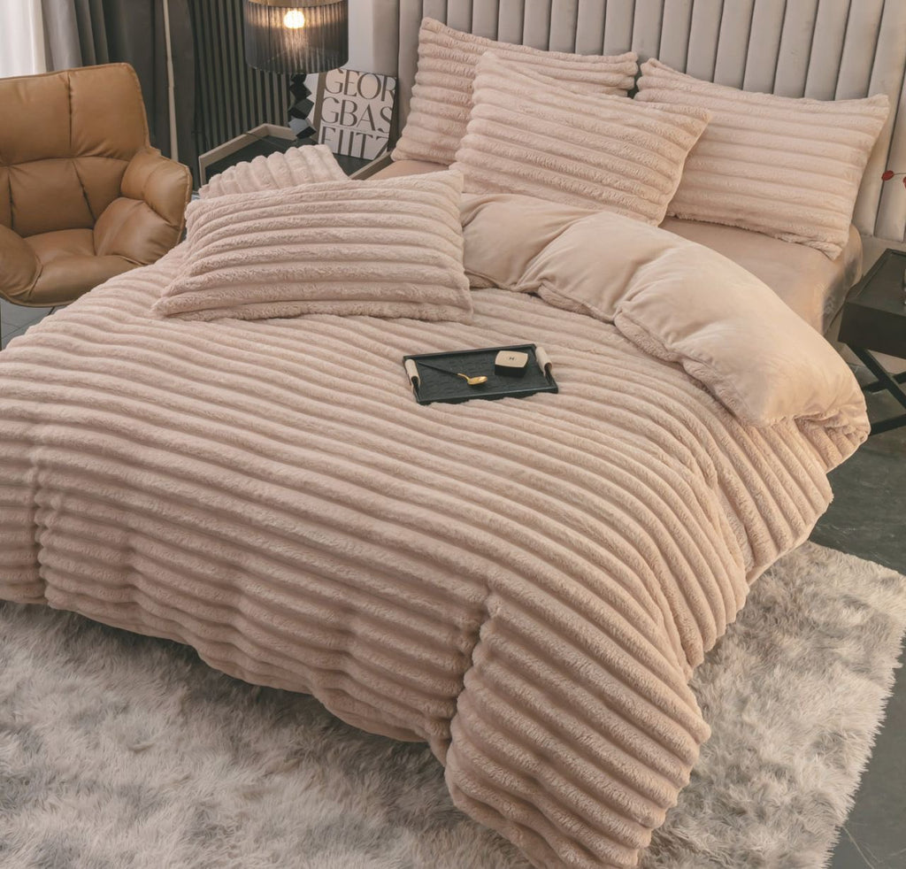 Set çarçafësh plishi cotex