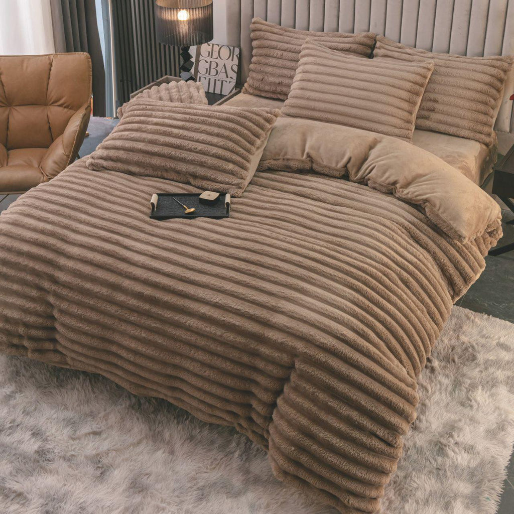 Set çarçafësh plishi cotex