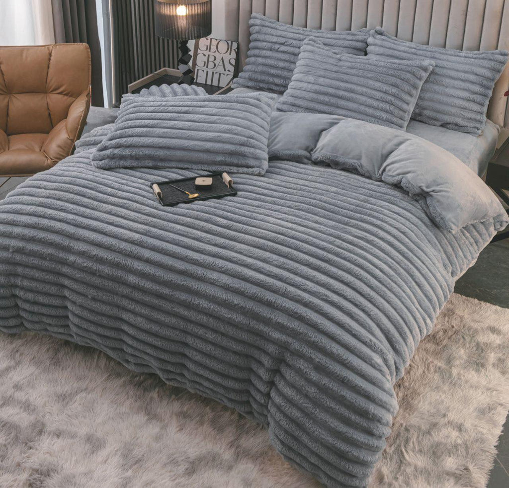 Set çarçafësh plishi cotex